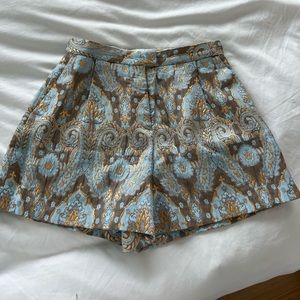 Sandro Pleated Shorts